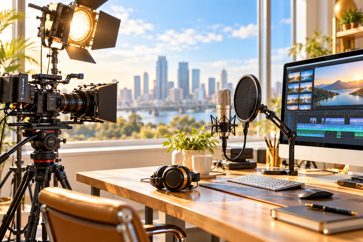 Media production concept artwork